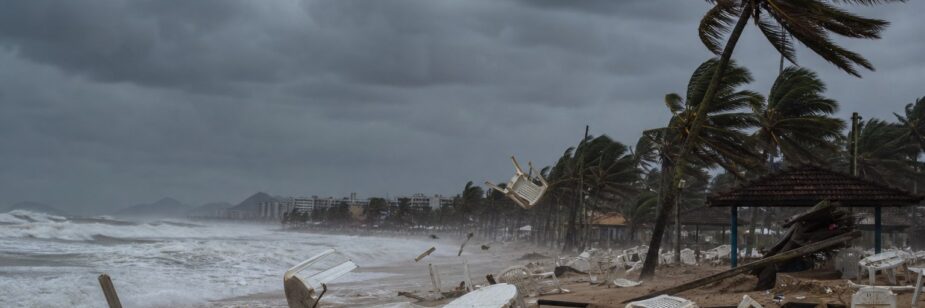Vendaval no litoral de São Paulo - rajadas de vento de 124 km/h - cobertura de seguro patrimonial